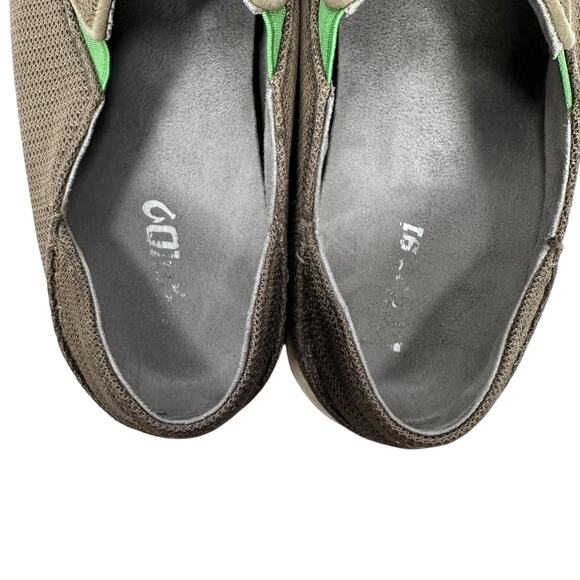 Olukai Nohea Mesh Shoes Men’s 9 Brown Round Toe Slip-On Sneakers 10188-13AP - Picture 6 of 7